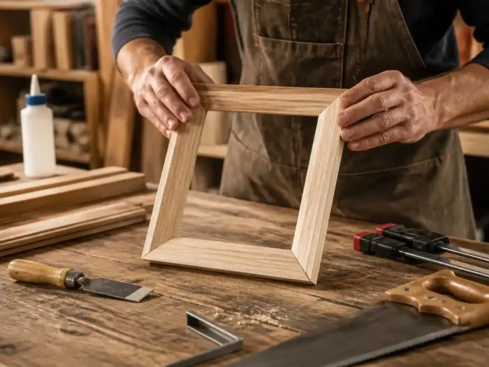 Come costruire una cornice in legno con tecniche semplici