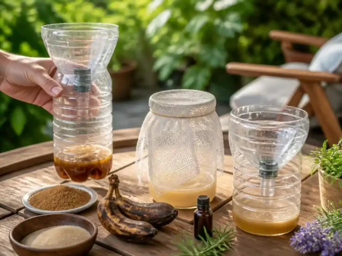 Come creare trappole per zanzare fai da te efficaci