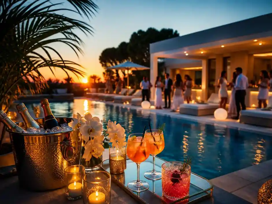Come organizzare un pool party per adulti perfetto ed elegante