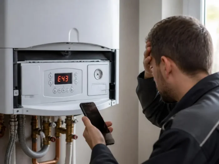 Comprendere il blocco di sistema e il codice errore e43 caldaia immergas