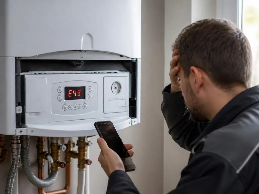 Comprendere il blocco di sistema e il codice errore e43 caldaia immergas