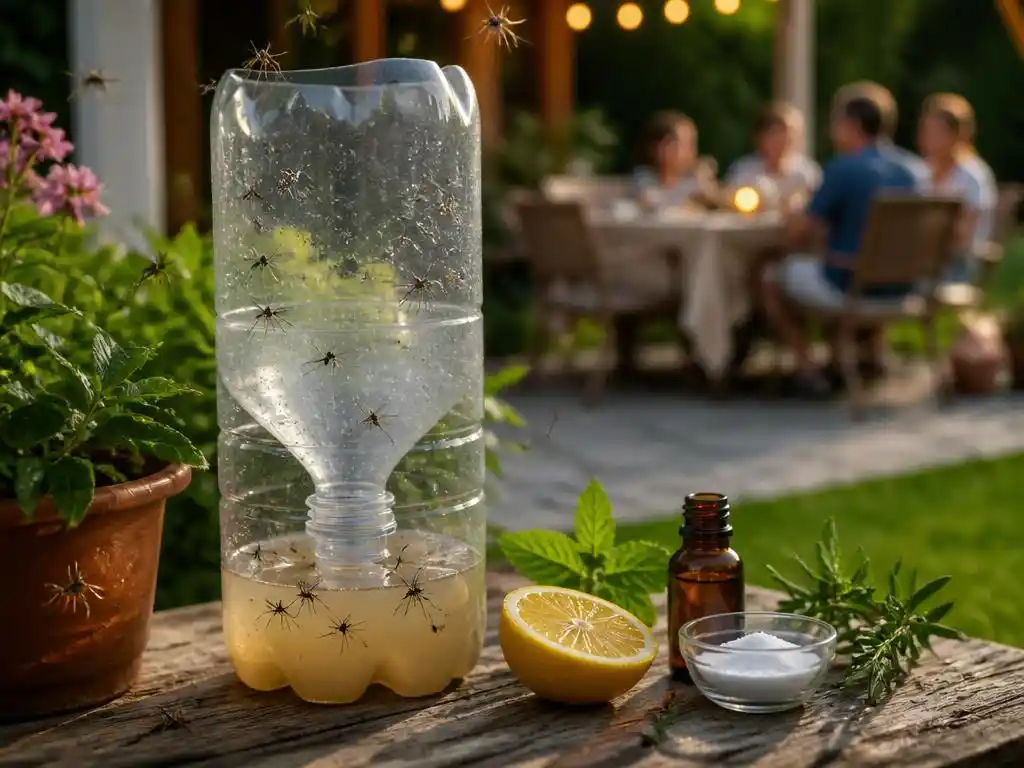 Funzionano davvero le trappole per zanzare fai da te in giardino?