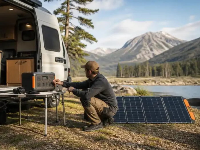 Generatore solare portatile: calcolo potenza e uso off-grid
