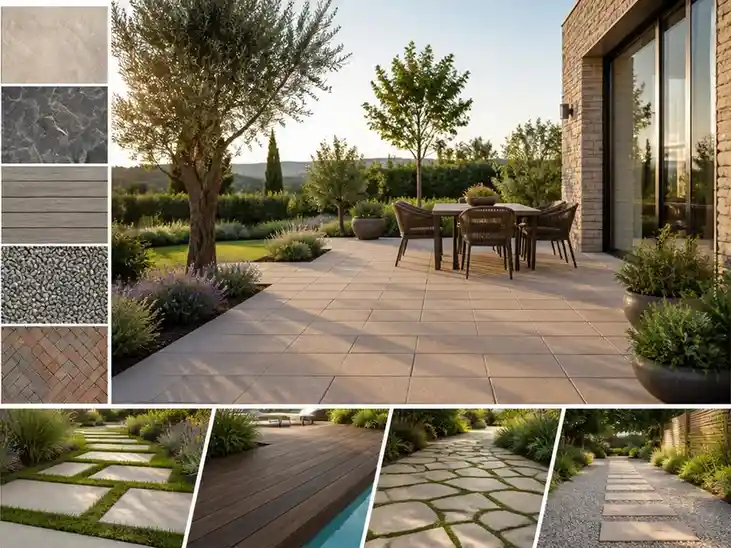 Guida completa alla pavimentazione per giardino esterno