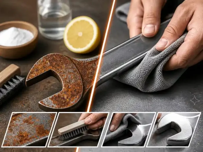 Guida pratica per ridare splendore ai manufatti in acciaio ossidato