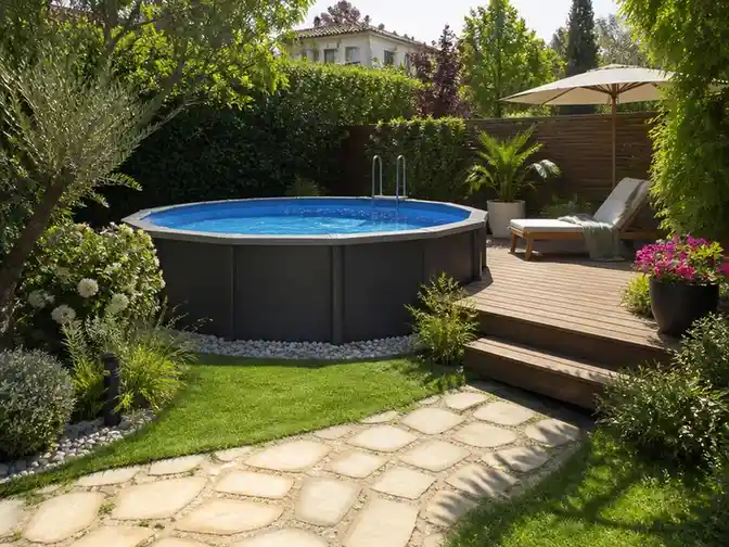 Guida pratica per valorizzare la tua piscina fuori terra nel giardino