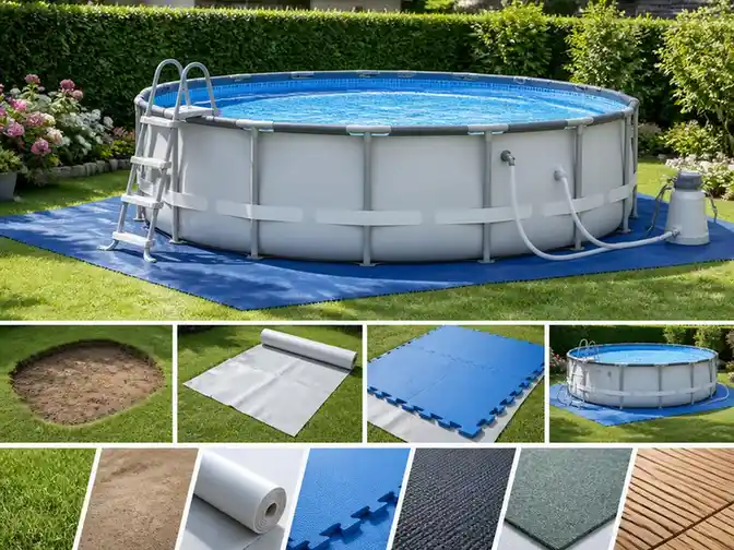 Guida pratica su cosa mettere sotto la piscina fuori terra