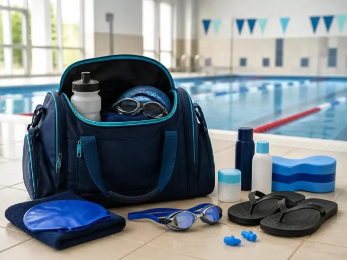 Kit essenziale per nuotatori: cosa inserire nella borsa piscina