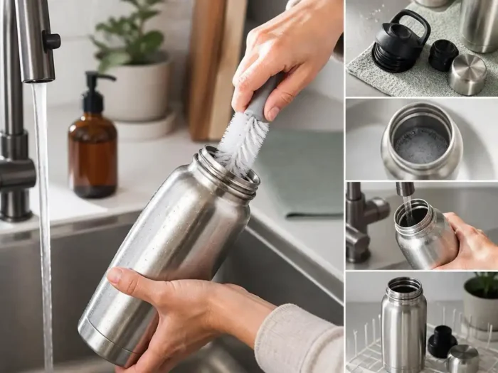 Manutenzione efficace della tua borraccia in acciaio inox