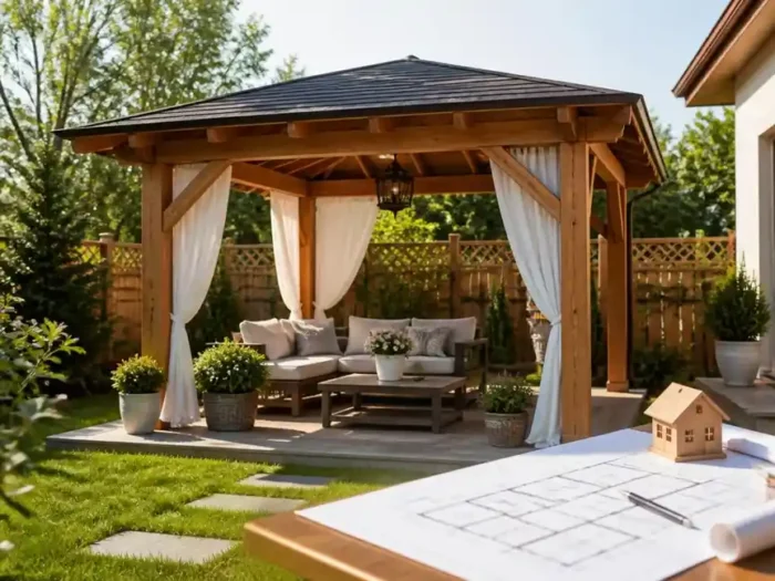 Permessi per il gazebo di legno per giardino: cosa sapere