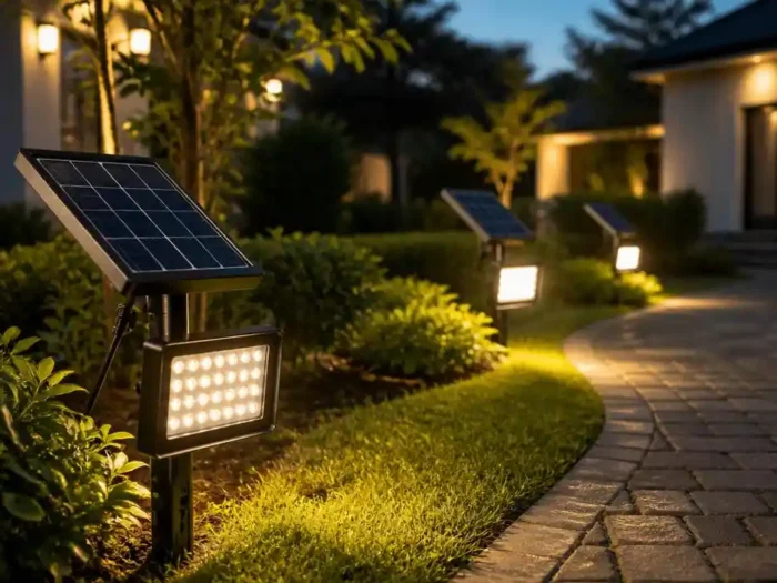 Scegliere i migliori fari a led solari per illuminare il giardino