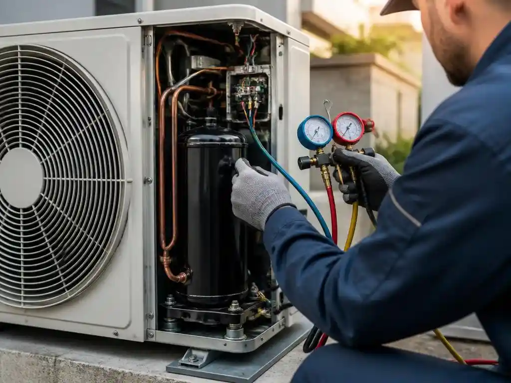 Segnali di guasto e sostituzione del compressore aria condizionata