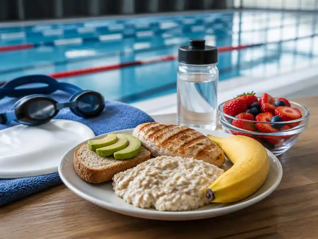 Cosa mangiare prima della piscina per nuotare al meglio