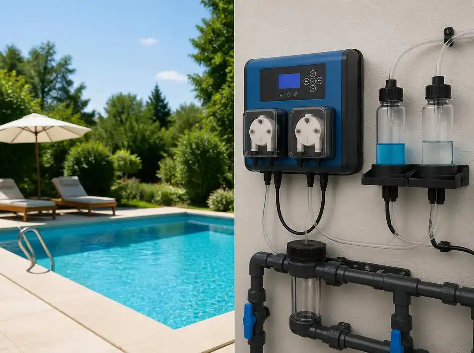Gestire la piscina con un dosatore automatico cloro e ph