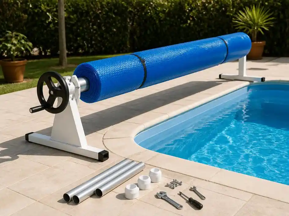 Guida completa per creare un rullo avvolgitore telo piscina fai da te