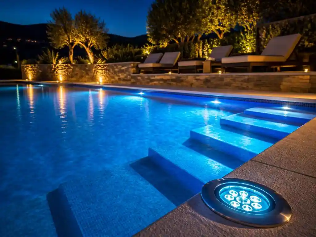 Guida pratica per illuminare la piscina con faretti subacquei