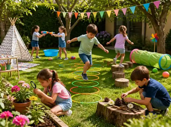 Idee creative per organizzare divertenti giochi da fare in giardino