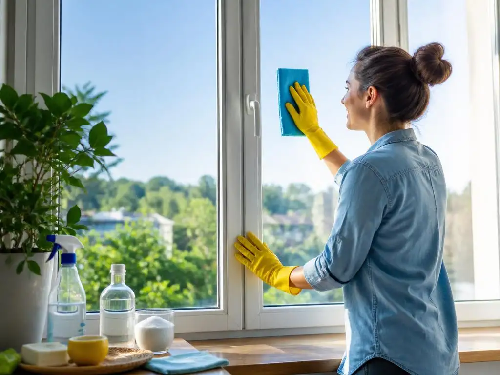 Segreti professionali per avere vetri di casa trasparenti e brillanti