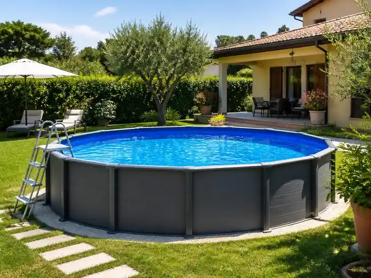 Vivere l'estate con una piscina fuori terra senza permessi